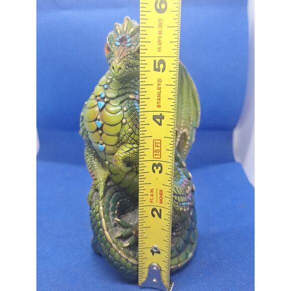 Windstone Editions Young Dragon by M. Peña ©1988 – Early North Hollywood, Green - Picture 5 of 7